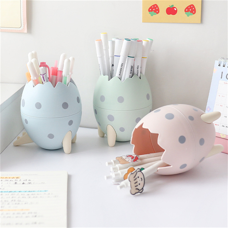  Dinosaur Egg Pencil Holder,Pen Holder,Cute Fashion Desk  Organizers and Accessories,Dinosaur Serial Ornaments,Christmas Gift  Halloween Cool Stuff for Home Office Decorative Supplies (velociraptor) :  Office Products